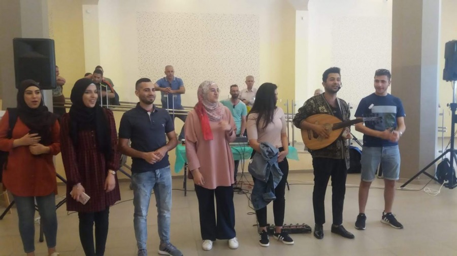 THE HEBREW UNIVERSITY HOSTS SALIH AL-DIN STRRET - A CULTURAL EVENT